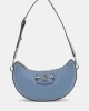 Guess NASTRA TOP ZIP SHOULDER BAG Kadın Antrasit Omuz Çantası HWBG9637170-SLA