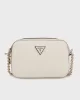 Guess NOELLE CROSSBODY CAMERA Kadın Ekru Çapraz Çanta HWZG7879140-BON