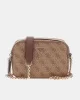 Guess NOELLE CROSSBODY CAM Kadın Kahverengi Çapraz Çanta HWBG7879140-LGW