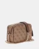 Guess NOELLE CROSSBODY CAM Kadın Kahverengi Çapraz Çanta HWBG7879140-LGW