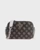 Guess Noelle Crossbody Camera Kadın Kahverengi Çapraz Çanta HWPZ7879140-MLO