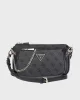 Guess NOELLE DBL POUCH CRO Kadın Antrasit Mini Çanta HWBG7879710-CLO