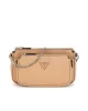 Guess NOELLE DBL POUCH CROSSBODY Kadın Bej Mini Çanta HWZG7879710-BEI