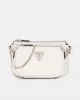 Guess NOELLE DBL POUCH CROSSBODY Kadın Ekru Mini Çanta HWZG7879710-BON
