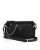 Guess NOELLE DBL POUCH CRO Kadın Siyah Mini Çanta HWZG7879710-BLA