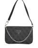 Guess NOELLE MINI TOP ZIP Kadın Antrasit Mini Çanta HWBG7879720-CLO