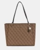 Guess NOELLE TOTE Kadın Kahverengi Omuz Çantası HWBG7879250-LGW