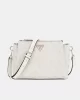 Guess NOELLE TRI COMPARTMENT XBODY Kadın Beyaz  El Çantası HWBG7879120-BNN