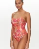 Guess ONE PIECE Kadın Çok Renkli Mayo E5GJ21KCR12-P34K