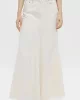Guess PANELED MAXI SKIRT Kadın Beyaz Etek W5GD95D5N92-WHSE