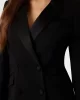 Guess SHIMMY BLAZER Kadın Siyah Blazer Ceket 5RGN096304A-JBLK