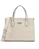 Guess SILVANA 2 COMPARTMENT TOTE Kadın Beyaz El Çantası HWCV8665220-OFF