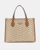 Guess Sılvana 2 Compartment Tote Kadın Kahverengi El Çantası HWCV8665220-COG