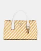 Guess SIMONA SMALL SATCHEL Kadın Çok Renkli El Çantası HWWG9210050-NTW