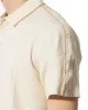 Guess SS GUESS QUATTRO G TAPE POLO Erkek Bej T-shirt M4YP40KARS0-G1V7