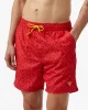 Guess SWIMTRUNK MEDIUM GUESS AOP Erkek Kırmızı Mayo F4GT06WG2A2-P56N