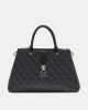 Guess ZAMIRA LUXURY SATCHEL Kadın Antrasit El Çantası HWSG9629060-CLO
