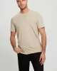 Guess HEDLEY SS T-SHIRT Erkek Bej T-shirt Z2YI12JR06K-G1CA