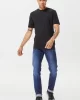 Guess HEDLEY SS T-SHIRT Erkek Siyah T-shirt Z2YI12JR06K-JBLK