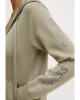 Guess HOODED SCUBA SWEATSHIRT Kadın Haki Eşofman Üstü W5RQ03KBYE2-A90O