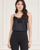Guess INSTINCT CAMI TOP Kadın Siyah Bluz 3BGH529444Z-JBLK