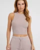 Guess KNIT TOPS Kadın Pembe Crop V3GP19K8RT2-G4Q9