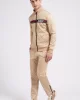 Guess KORBIN FULL ZIP TRAC Erkek Bej Eşofman Üstü Z2BQ06FL04Q-P13W