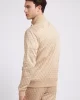 Guess KORBIN FULL ZIP TRAC Erkek Bej Eşofman Üstü Z2BQ06FL04Q-P13W