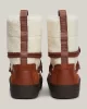 LACE-UP FAUX SHEARLING SNOWBOOT