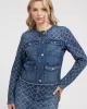 Guess LARISSA JACKET Kadın Mavi Ceket W3YN54D55H1-BNGO