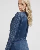Guess LARISSA JACKET Kadın Mavi Ceket W3YN54D55H1-BNGO