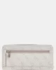 Guess Laurel Slg Large Zıp Around Kadın Krem Cüzdan SWSD8500146-DVL