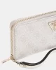 Guess Laurel Slg Large Zıp Around Kadın Krem Cüzdan SWSD8500146-DVL