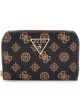 Guess Laurel Slg Medıum Zıp Around Kadın Kahverengi Cüzdan SWPG8500140-MLO