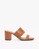 Tommy Hilfiger LEATHER & SUEDE BLOCK HEEL MULE Kadın Terlik FW0FW08530GPA