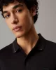 Calvin Klein Erkek Siyah Şerit Detaylı Polo Yaka T-shirt