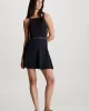 Calvin Klein LOGO ELASTIC SKIRT Kadın Siyah Etek J20J223143-BEH