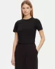 Guess LOLIE REGULAR SS TSHIRT Kadın Siyah T-shirt 5RGI026298A-JBLK