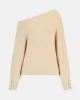 Guess LS OFF SHLDR ISLA SW Kadın Ekru Kazak W4BR67Z3JL0-F1CY