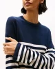 Tommy Hilfiger LYOCELL SILK RLX C-NK LS SWT Kadın  Hırka WW0WW444760A4