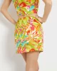 Guess MARINA SATIN SKORT Kadın Çok Renkli Etek W4YD0YWDEE2-P8CA