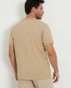 Guess MARSHALL T-SHIRT Erkek Bej T-shirt Z2YI05J1314-P13W