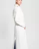 Guess Maya Unstructured Trench Kadın Beyaz Trençkot W5RL15WGYM2-G012