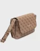 Guess MERIDIAN FLAP CROSSB Kadın Kahverengi Çapraz Çanta HWSG8778200-LTL