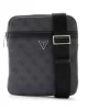 Guess Mılano Crossbody Flat Erkek Siyah Omuz Çantası HMEVZLP2223-BLA