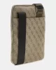 Guess Mılano Crossbody Flat Erkek Kahverengi Omuz Çantası HMMISTP5123-SMG