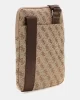 Guess Mılano Crossbody Flat Erkek Bej/Kahverengi Omuz Çantası HMMISTP5123-BBO