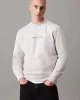 CK Jeans MINIMAL LOGO CREW NECK Erkek  Sweatshirt J30J327119-PDH