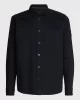 CK Jeans MONOLOGO BADGE RELAXED SHIRT Erkek Siyah Gömlek J30J323255-BEH