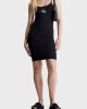 CK Jeans MONOLOGO STRAPPY DRESS Kadın  Elbise J20J223420-BEH